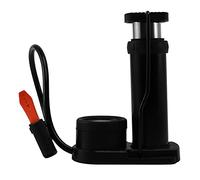 Giwnhvx Mini pompe à pied portable pour carrelage, pompe à vélo avec manomètre, pompe à air pour toutes les valves AV/DV/SV