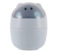 Giwnhvx Mini Poubelle À Brosse De Bureau Petit Bureau Organisateur De Stockage Poubelles Animal Boîte De Papier Porte-serviettes Bleu