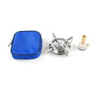 Giwnhvx Mini réchaud à gaz pliable pour camping en plein air avec sac de rangement (non inclus)