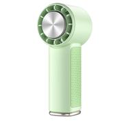 Giwnhvx Mini ventilateur portable pour climatiseur - Mode de refroidissement de glace avec vitesse du vent - 2000 mAh - Rechargeable par USB - Vert
