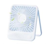 Giwnhvx Mini ventilateur USB alimenté par USB-C, petit ventilateur ultra silencieux, pliable avec inclinaison de 180° et réglable à 3 vitesses, 1 pièce