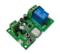 Giwnhvx Module de relais sans fil intelligent avec commande vocale à un canal unique - Interrupteur intelligent autobloquant