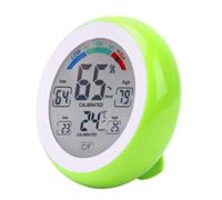 Giwnhvx Moniteur numérique hygromètre thermomètre intérieur température maison moniteur d'humidité pour la maison, le bureau, la chambre de bébé, vert
