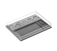 Giwnhvx Montre Outil Organisateur Montre Réparation Plateau Montre Pièces Boîte de Rangement Organisateur Horloger Réparation Outil Stockage Plateau B