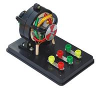 Giwnhvx Moteur à induction triphasé modèle J2422 Équipement d'enseignement d'expérimentation physique, instruments électriques physiques