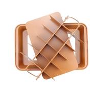 Giwnhvx Moule à gâteau en métal pour la cuisson à fond vivant, revêtement anti-adhésif solide, ustensiles de cuisson épais, tous pour la pâtisserie