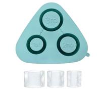 Giwnhvx Moule à glaçons en silicone pour cylindre creux - Bac à glaçons en silicone - Moule A