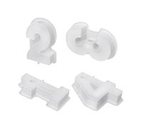Giwnhvx Moule à Plâtre en Silicone pour Bricolage, 4 Pièces, Moule à Bougeoir, Moule à Chiffres 1-4