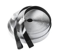 Giwnhvx Moustiquaire pour boucle autocollante et réutilisable, moustiquaire d'été, lavable, boucle adhésive facile à installer, facile à utiliser, noir A