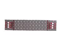 Giwnhvx Nappe de table pour personnes âgées avec broderie Nappe avec flocons de neige napperon de table de Noël dans le style européen B