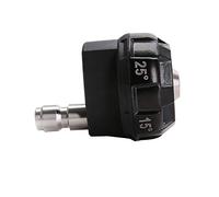 Giwnhvx Nettoyeur haute pression 6 dans 1 Buse un Pulvérisateur Réglable 1/4 Pouce Connexion Rapide 4000 PSI