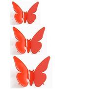 Giwnhvx Nouveau 3D DIY Wall Sticker Papillon DéCor À DéCorations de Chambre 12 Pcs B4