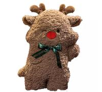 Giwnhvx Oreiller de Noël en peluche douce et mignonne - Pour la maison, la chambre à coucher, le bureau, le canapé - Décoration d'anniversaire C