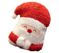 Giwnhvx Oreiller de Noël en peluche douce et mignonne pour la maison, la chambre à coucher, le bureau, le canapé, décoration d'anniversaire D