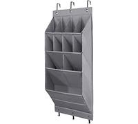 Giwnhvx Organisateur de chaussures à suspendre sur la porte, étagère à chaussures avec poches extra profondes, rangement mural pour chaussures pour placard et porte étroite