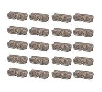 Giwnhvx Organiseur de Lunettes de Soleil à Fixation Murale, Présentoir de Lunettes de Soleil, Décoration de Garde-Robe, Boîte de Rangement, Gris