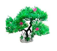 Giwnhvx Ornements D'Aménagement Paysager D'Aquarium Simulés, Ornements de Décoration D'Aquarium, Ornements de Décoration de Plantes de Paysage D'Aquarium 11x22 cm A