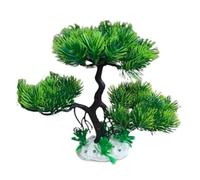 Giwnhvx Ornements D'Aménagement Paysager D'Aquarium Simulés, Ornements de Décoration D'Aquarium, Ornements de Décoration de Plantes de Paysage D'Aquarium Durables C