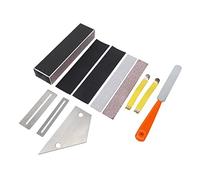 Giwnhvx Outil pour planche de guitare, lime couronne, lime pour frette, nivellier, poutre, ponçage, poutres et cordes
