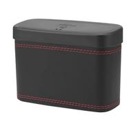 Giwnhvx Panier à déchets de voiture - Panier à déchets pour véhicules suspendus, type pressé carré, récipient pour voiture, plastique