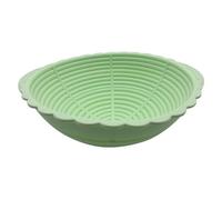 Giwnhvx Panier à Levure de Pain, Panier de Levage Naturel Pliable pour Pain Rond en Silicone, Bols de Levure Imperméables, Vert