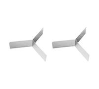 Giwnhvx Panier de cuisson A avec insert divisé en 3 sections, trépied en acier antirouille