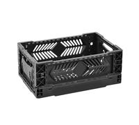 Giwnhvx Panier de rangement pliable de bureau pour articles divers, jouets, collations, étudiants, maquillage, panier de rangement empilable, facile à utiliser, 5 L - A