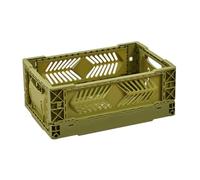 Giwnhvx Panier de rangement pliable de bureau pour articles divers, jouets, collations, étudiants, maquillage, panier de rangement empilable, facile à utiliser -B