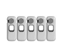 Giwnhvx Paquet 5 Serrures Réfrigérateur à L'Épreuve Enfants, Serrure Porte Sans Danger pour, Serrure Congélateur S'Appliquent à une Bande D'Étanchéité Maximale 1 Pouce (25 Mm)