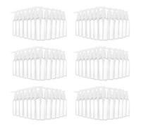 Giwnhvx Paquet de 72 Bouteilles de Voyage Transparentes de 3,4 Oz / 100 Ml Bouteille de Pompe Bouteille de Distributeur de Lotion pour Eau, de Massage, Shampooing