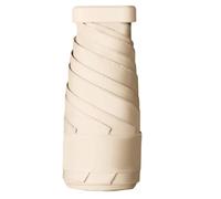 Giwnhvx Parapluie de voyage pliable, parapluie de poche portable avec 6 baleines, coupe-vent et résistant à la pluie, convient pour un usage quotidien jaune