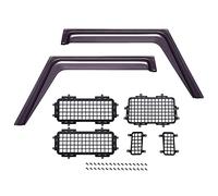 Giwnhvx Pare-soleil pour fenêtre MN D90 D91 D99S coupe-vent pluie déflecteur et côté arrière stéréoscopique filet de protection en maille filet