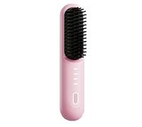 Giwnhvx Peigne à Cheveux Lisses Sans, Peigne à Ions Négatifs, Peigne à Charbon Portable Sans Endommager les Cheveux, Peigne de Modelage A