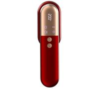 Giwnhvx Peigne de Massage Multifonctionnel, Brosse de Massage à Vibrations Électriques, Brosse de Massage Du Cuir Chevelu à Lumière Rouge pour la Croissance des Cheveux