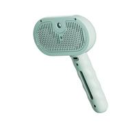 Giwnhvx Peigne pour enlever les poils pour chats et chiens avec fonction de massage, vert