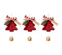 Giwnhvx Pendentif arbre de Noël Happy New Year Cloche Pendentif Merry Christmas Décorations de Noël Ornements de Noël Cadeaux Couple A
