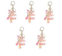 Giwnhvx Pendentif en forme de lettre rose en forme de F pour femme, facile à installer, facile à utiliser