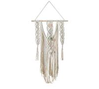 Giwnhvx Pendentif Tissu Une Main Macrame Suspendu Un Mur Tapisserie Tissu Artistique Décoration Artisanale Bohème Magnifique Tapisserie