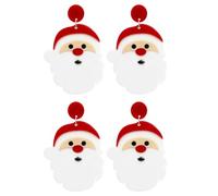 Giwnhvx personnalité Exagérée Atmosphère Noël Boucles d'oreilles Père Noël Boucles d'oreilles mignonnes Boucles d'oreilles