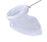 Giwnhvx Petit sac filtrant réutilisable multifonction en maille fine pour café, lait, thé