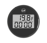 Giwnhvx Petit thermomètre de bain d'eau flottant étanche avec écran LCD