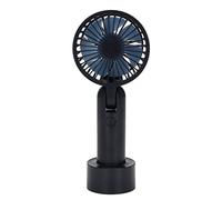 Giwnhvx Petit ventilateur de bureau rotatif bleu à 180 degrés silencieux et portable USB