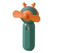 Giwnhvx Petit ventilateur d'été rechargeable pour réapprovisionnement en eau - Ventilateur portable pratique pour petit cerf - Mini humidificateur d'air A