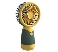 Giwnhvx Petit ventilateur portable avec bordure - Mini ventilateur de poche portable rechargeable par USB - Cadeau silencieux - C