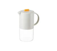 Giwnhvx Pichet d'eau portable en verre avec couvercle, cafetière pour la cuisine avec, bouilloire, vaisselle à café, vaisselle à thé, 1800 ml
