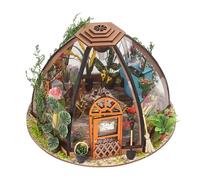 Giwnhvx Pièce de Kit d'Assemblage d'Outils de Fai-De-Te Miniature pour Maison de Poupées avec Meubles pour un Cadeau Romantique de Saint