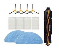 Giwnhvx Pièces de Rechange un Rouleau Latéral Filtres HEPA pour N79S N79 Accessoires pour Aspirateur Robot