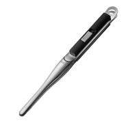 Giwnhvx Pince à barbecue en acier inoxydable - Ustensiles de cuisine - Pinces de cuisine - Accessoires de cuisson pour barbecue - Noir