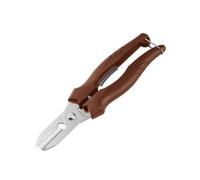 Giwnhvx Pince à châtaignier multifonction facile à nettoyer - Fournitures de bar de cuisine - Ciseaux à châtaignier avec verrou - Outil facile à installer - Facile à utiliser - Marron