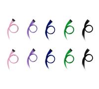 Giwnhvx Pince à Cheveux Longue et Droite, Extension de Cheveux Multicolore, Épingle à Cheveux Arc-En-Ciel Surlignée